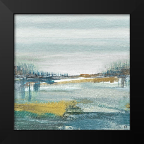 Lewbeach I Black Modern Wood Framed Art Print by Jill, Susan