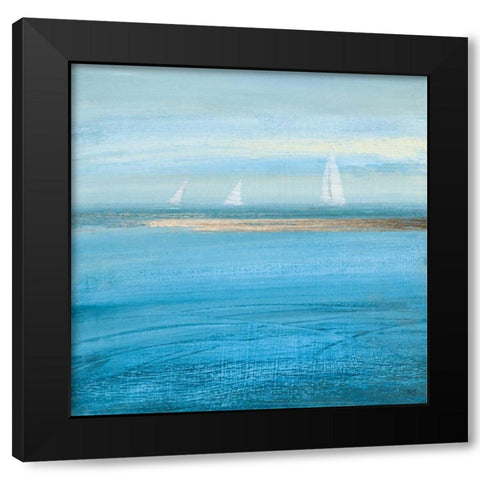 Waiting On The Wind I Black Modern Wood Framed Art Print by Jill, Susan