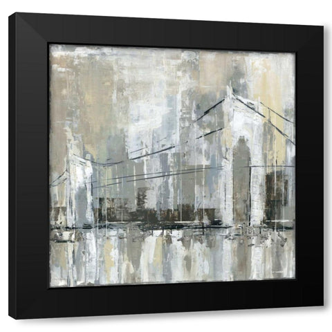 Midtown Bridge I Black Modern Wood Framed Art Print by Robinson, Carol