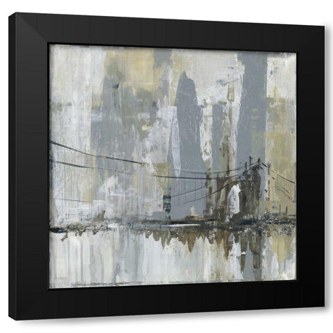 Midtown Bridge II Black Modern Wood Framed Art Print by Robinson, Carol