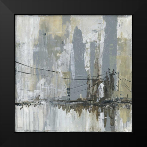 Midtown Bridge II Black Modern Wood Framed Art Print by Robinson, Carol