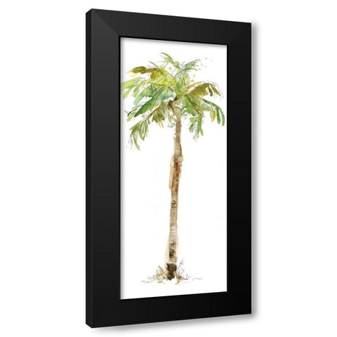 Washed Palm II Black Modern Wood Framed Art Print by Robinson, Carol