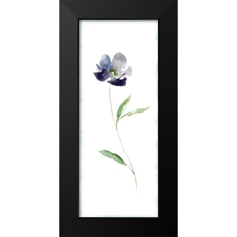 Plum Garden I Black Modern Wood Framed Art Print by Robinson, Carol
