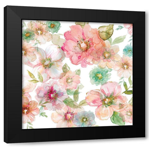 Glory of Spring Black Modern Wood Framed Art Print by Robinson, Carol