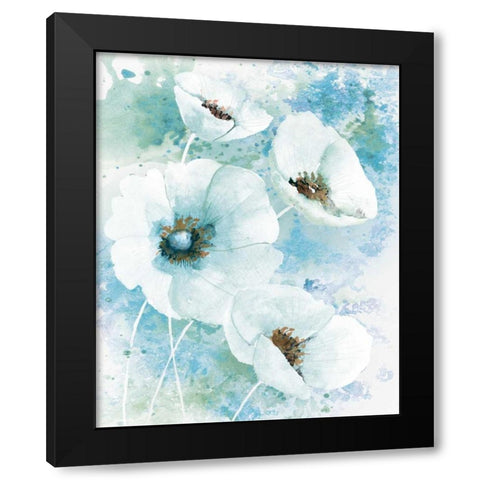 Simple and Pretty I Black Modern Wood Framed Art Print by Knutsen, Conrad