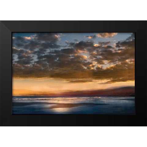 A Dream Away Black Modern Wood Framed Art Print by Calascibetta, Mike