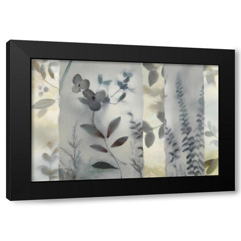 Natural Impression Black Modern Wood Framed Art Print with Double Matting by Nan