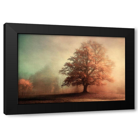 Standing Proud Black Modern Wood Framed Art Print with Double Matting by Van de Goor, Lars