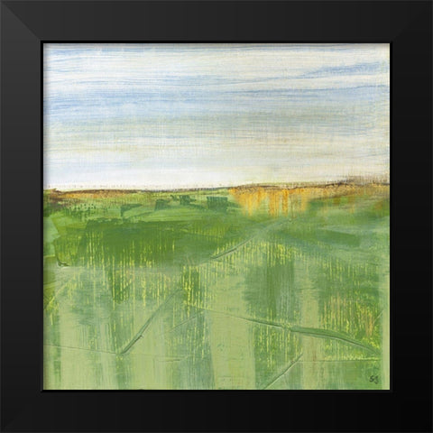 Distant Horizon I Black Modern Wood Framed Art Print by Jill, Susan