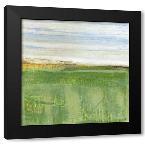 Distant Horizon II Black Modern Wood Framed Art Print by Jill, Susan