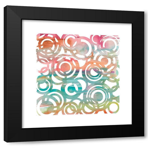 Whimsical III Black Modern Wood Framed Art Print by Robinson, Carol