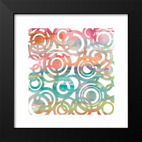 Whimsical III Black Modern Wood Framed Art Print by Robinson, Carol