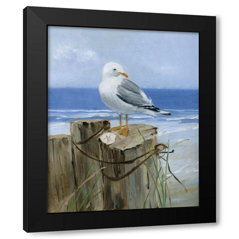 Keeping Watch I Black Modern Wood Framed Art Print with Double Matting by Swatland, Sally