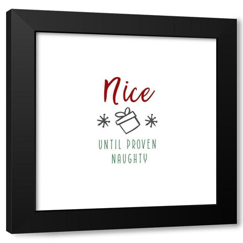 Nice Black Modern Wood Framed Art Print with Double Matting by Murray, Amanda