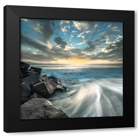 California Black Modern Wood Framed Art Print by Delimont, Danita