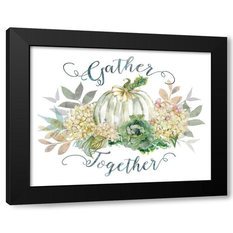 End of Summer Black Modern Wood Framed Art Print by Robinson, Carol