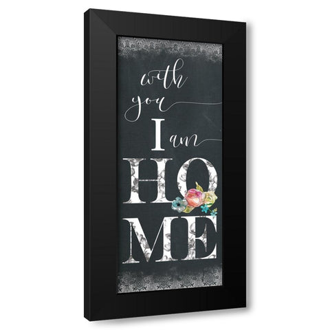 Chalky Home Black Modern Wood Framed Art Print with Double Matting by Robinson, Carol