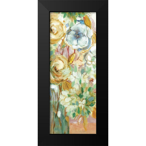 Autumn Arrangement Black Modern Wood Framed Art Print by Robinson, Carol