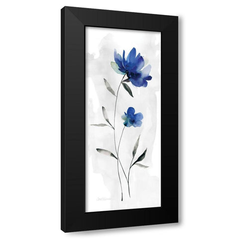 Beautiful Blue I Black Modern Wood Framed Art Print by Robinson, Carol