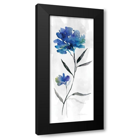 Beautiful Blue II Black Modern Wood Framed Art Print by Robinson, Carol