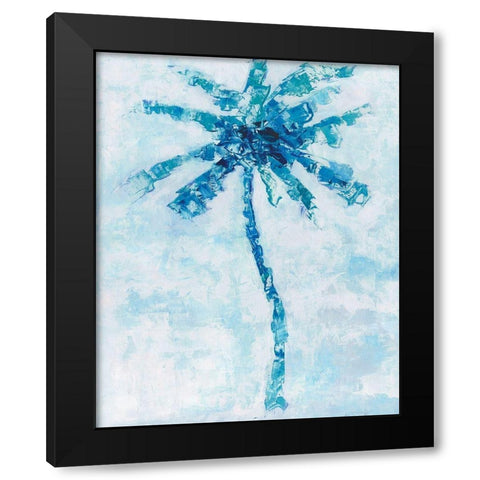 Cool Palm I Black Modern Wood Framed Art Print by Swatland, Sally