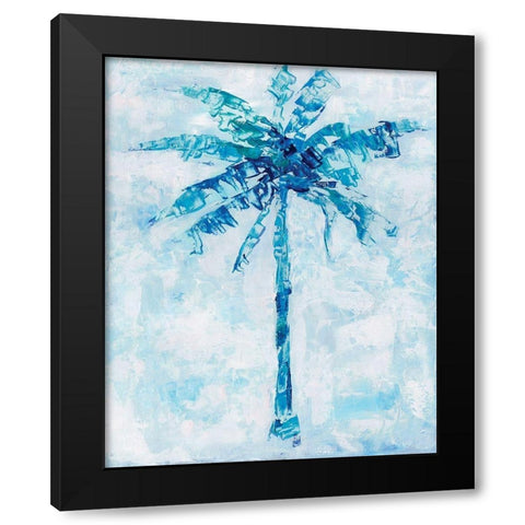 Cool Palm II Black Modern Wood Framed Art Print by Swatland, Sally