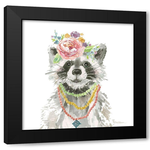 Glamour Girls Black Modern Wood Framed Art Print by Robinson, Carol