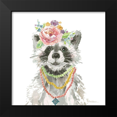 Glamour Girls Black Modern Wood Framed Art Print by Robinson, Carol