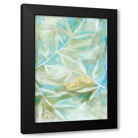 Foliage Menagerie Black Modern Wood Framed Art Print by Robinson, Carol