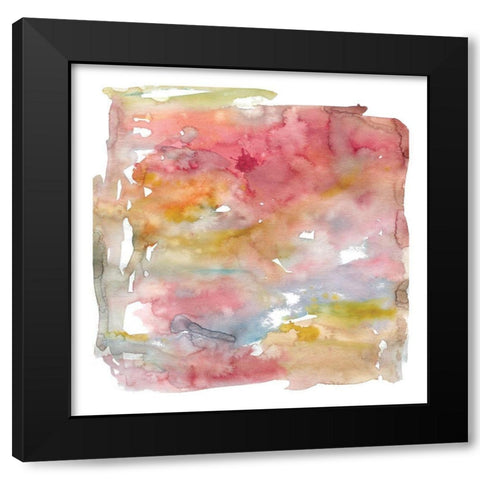 Sweet Summer Black Modern Wood Framed Art Print with Double Matting by Robinson, Carol