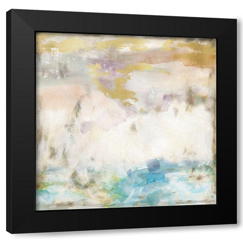 Ocean Calm Black Modern Wood Framed Art Print by Robinson, Carol
