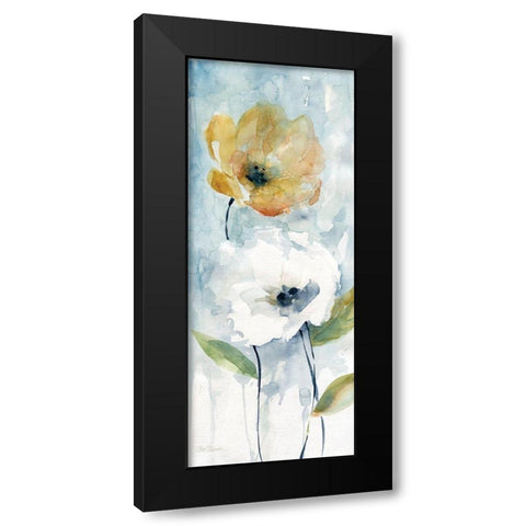 Holland Spring Black Modern Wood Framed Art Print with Double Matting by Robinson, Carol