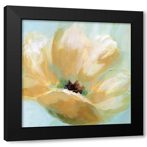 Soft Sunday I Black Modern Wood Framed Art Print with Double Matting by Nan