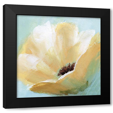 Soft Sunday IV Black Modern Wood Framed Art Print with Double Matting by Nan