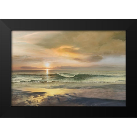 Monterey Black Modern Wood Framed Art Print by Calascibetta, Mike