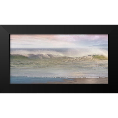 California Black Modern Wood Framed Art Print by Calascibetta, Mike