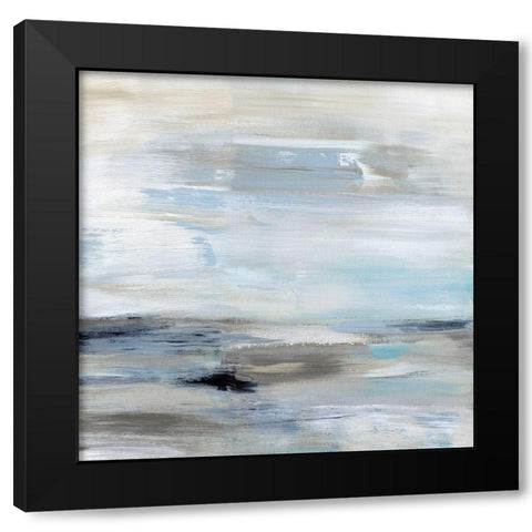 Gulf Stream Black Modern Wood Framed Art Print by Shapiro, Judith