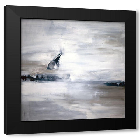 Shifting Tides II Black Modern Wood Framed Art Print by Shapiro, Judith