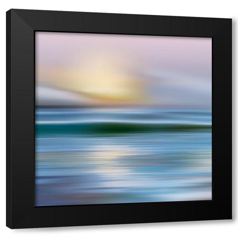 Early Morning Black Modern Wood Framed Art Print with Double Matting by Calascibetta, Mike
