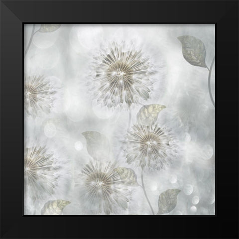 Blowing Wishes II Black Modern Wood Framed Art Print by Weisz, Irene