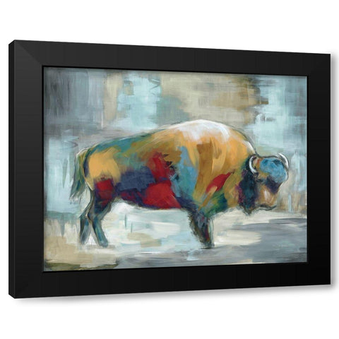 Wild and Free Black Modern Wood Framed Art Print with Double Matting by Dunlap, Marilyn