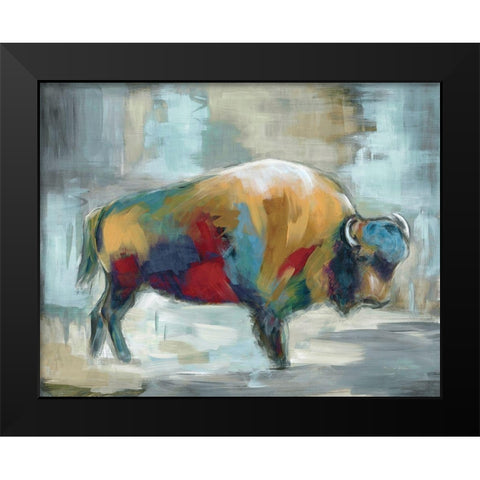 Wild and Free Black Modern Wood Framed Art Print by Dunlap, Marilyn