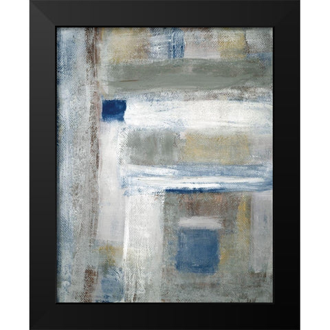 Tribeca I Black Modern Wood Framed Art Print by Pattinian, Merri