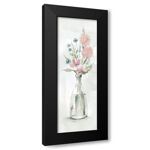Country Charm II Black Modern Wood Framed Art Print with Double Matting by Robinson, Carol