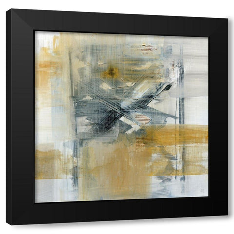 Reflections I Black Modern Wood Framed Art Print with Double Matting by Jill, Susan