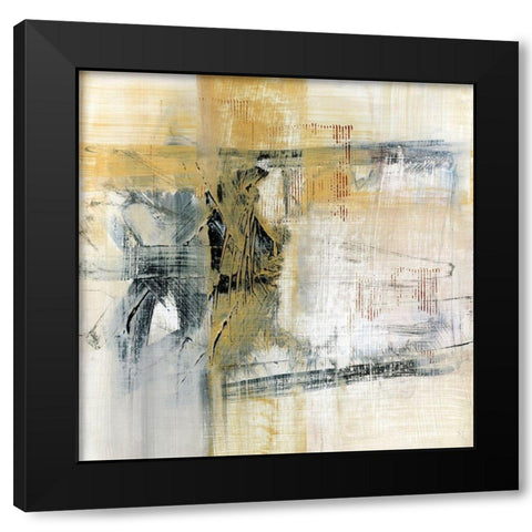 Reflections II Black Modern Wood Framed Art Print by Jill, Susan