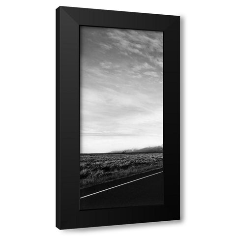 Grand Teton Empty I Black Modern Wood Framed Art Print by Haney, Chuck