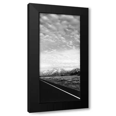 Grand Teton Empty III Black Modern Wood Framed Art Print by Haney, Chuck