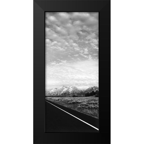 Grand Teton Empty III Black Modern Wood Framed Art Print by Haney, Chuck