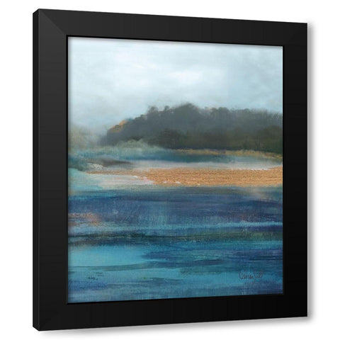 Cold Spring - Detail Black Modern Wood Framed Art Print with Double Matting by Jill, Susan